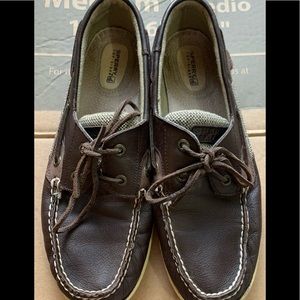 Women’s ￼All Leather Sperry Shoes Size 10M